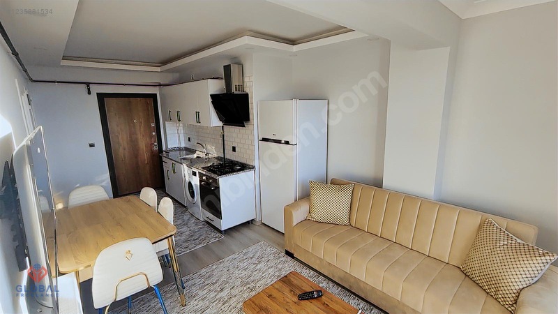 Global'den Hocabey'de Cadde Üzeri Kiracılı Eşyalı 1+1 Daire — fotoğraf 12