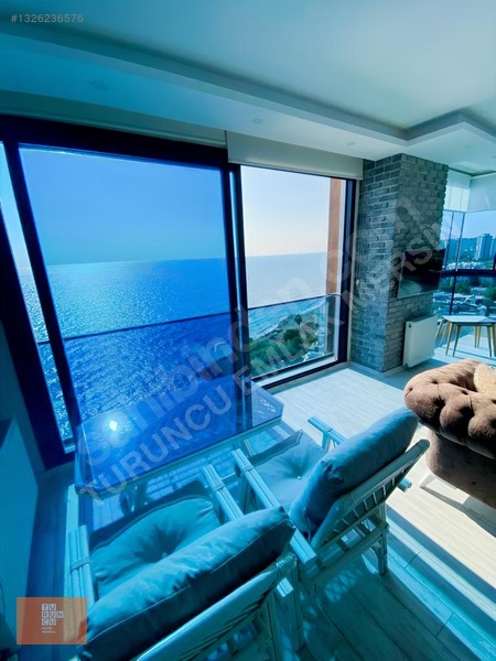 Denize Sıfır Lebiderya Manzaralı Özel Tasarımlı Lüks 2+1 Eşyalı — fotoğraf 12