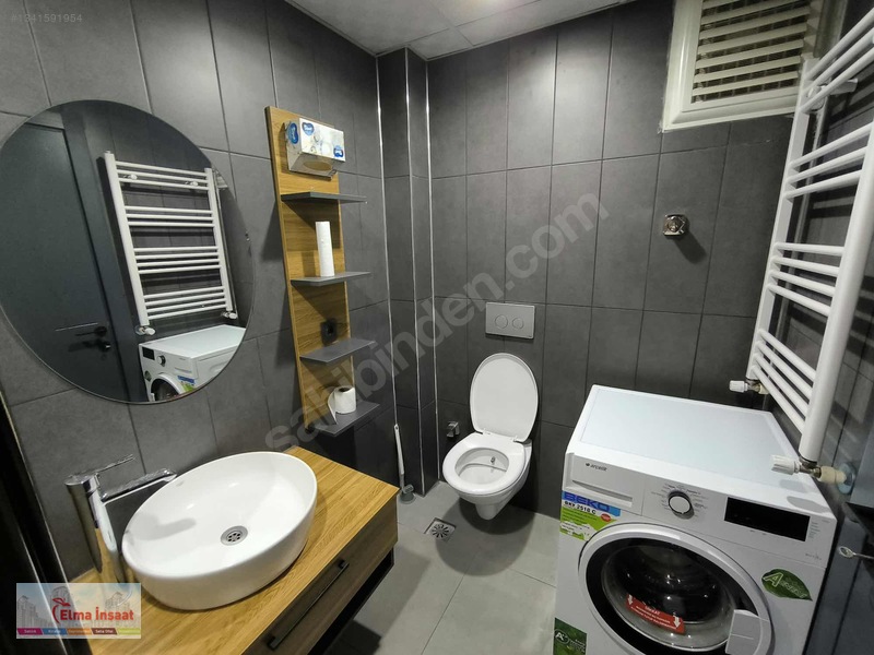Elma Gayrimenkul'de 35 Metre'de Lüx Eşyalı Kiralık 1+1 Daire — fotoğraf 17