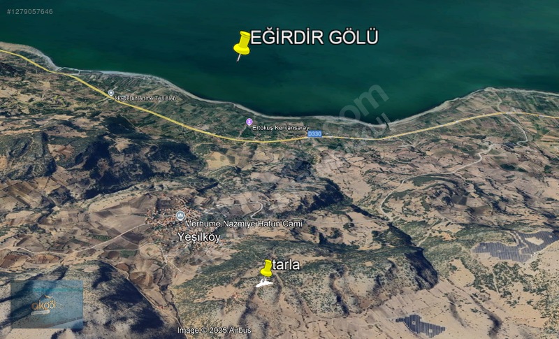 Isparta Gelendost Ta Satılık 4,289 M2 Müstakil Tarla — fotoğraf 3