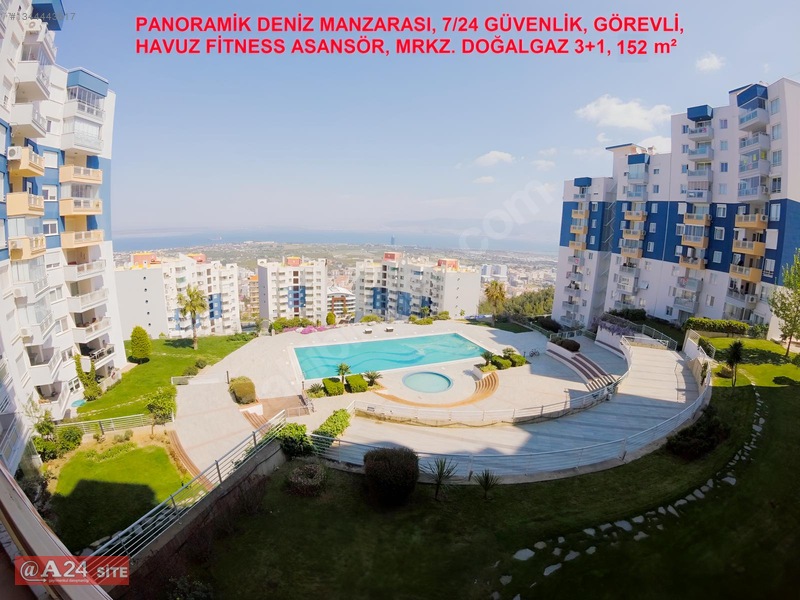 Narlıderede Kiralık Daire Sitede Havuz 7/24 Güvenlik Havuz Deniz — fotoğraf 2