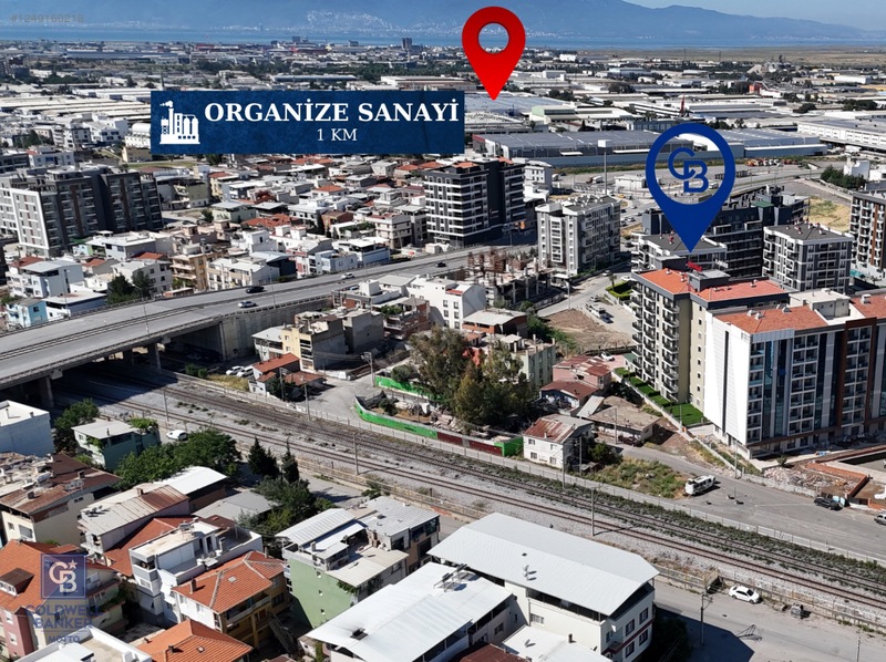 Çiğli Odes Park Balatçık Kiralık Eşyalı 1+1 Daire — fotoğraf 34