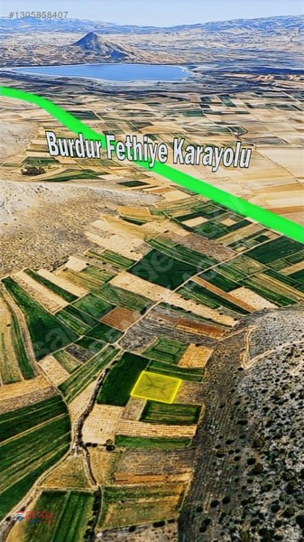 Burdur Kağılcık Köyünde Satılık Tarla — fotoğraf 5