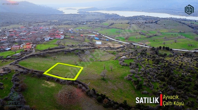 Ayvacık Çaltı Köyünde İmarlı 945 M2 Satılık Arsa