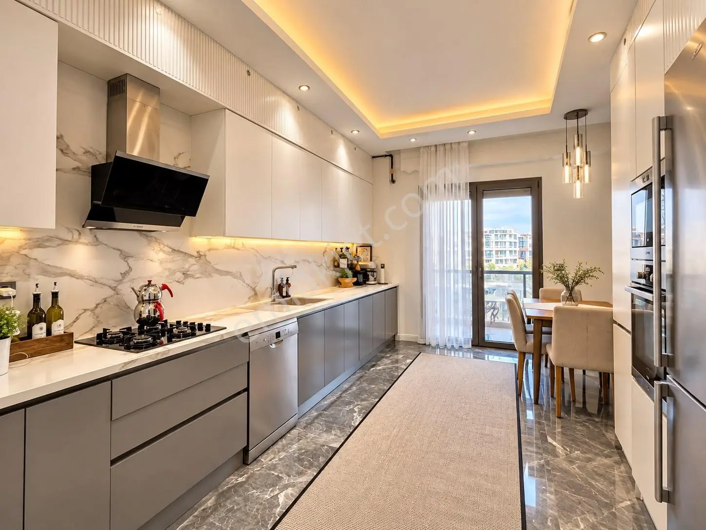 Demirler'Den Yenişafak'Da Giy. Odalı Cam Balkon 3+1Satılık Daire