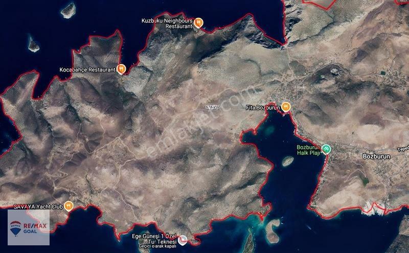 Marmaris Bozburun Uçören Mevkii'nde 364 M2 Fırsat Arazi — fotoğraf 2