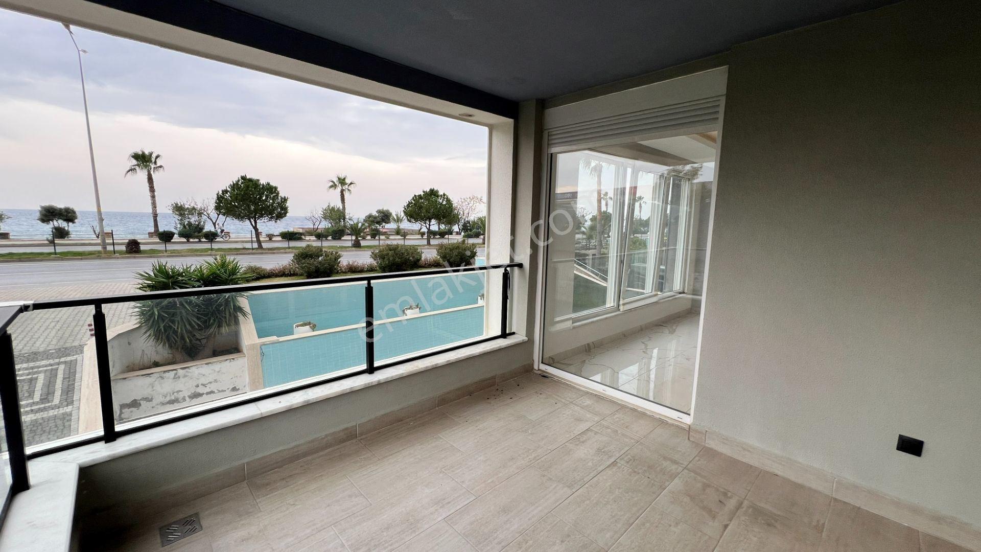 Alanya Kestel’de Denize Sıfır Deniz Manzaralı Beyaz Eşyalı 2+1 Satılık Daire — fotoğraf 10