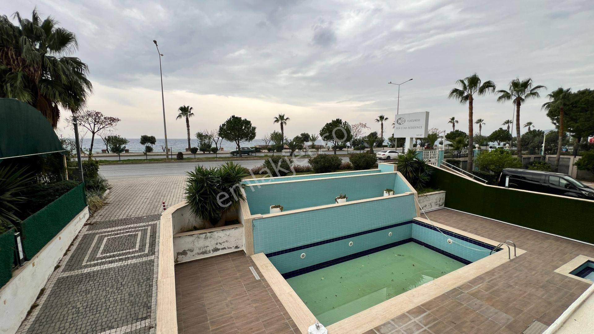 Alanya Kestel’de Denize Sıfır Deniz Manzaralı Beyaz Eşyalı 2+1 Satılık Daire — fotoğraf 11