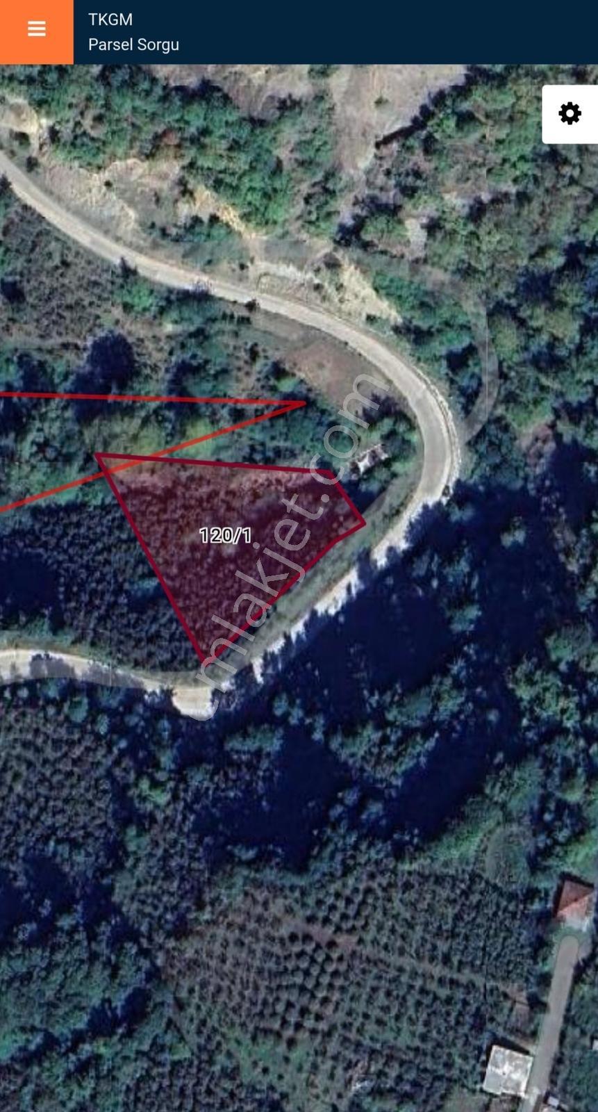 Ayvacık Eynel'de Yol Cepheli Satılık Tarla — fotoğraf 2