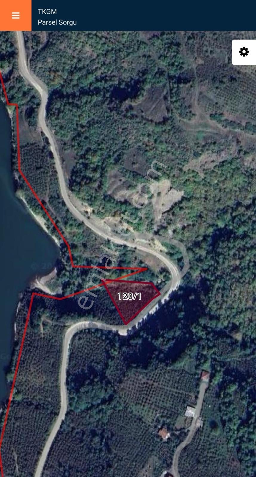 Ayvacık Eynel'de Yol Cepheli Satılık Tarla — fotoğraf 3