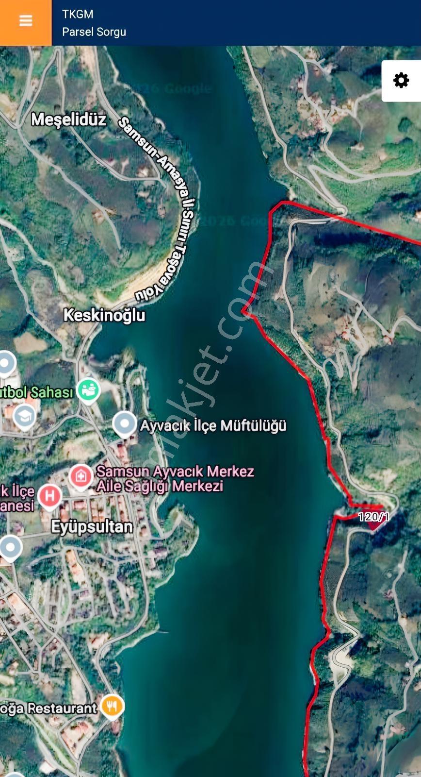 Ayvacık Eynel'de Yol Cepheli Satılık Tarla — fotoğraf 4