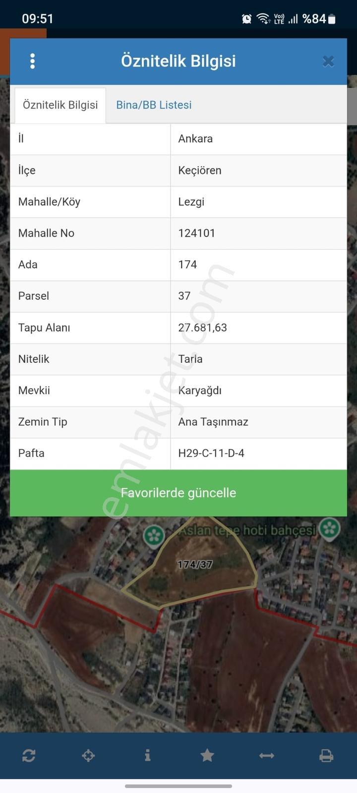 Keçiören Sarıbeylerde Yatırımlık Hobi Bahçesine Uygun Tarla — fotoğraf 2