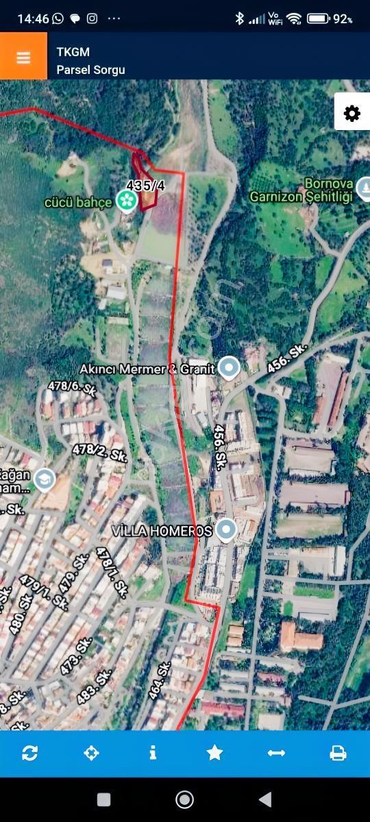 İzmir Bornova Ergene Mah.homeros Vadisinde Satılık 2475 M2 Tarla — fotoğraf 9