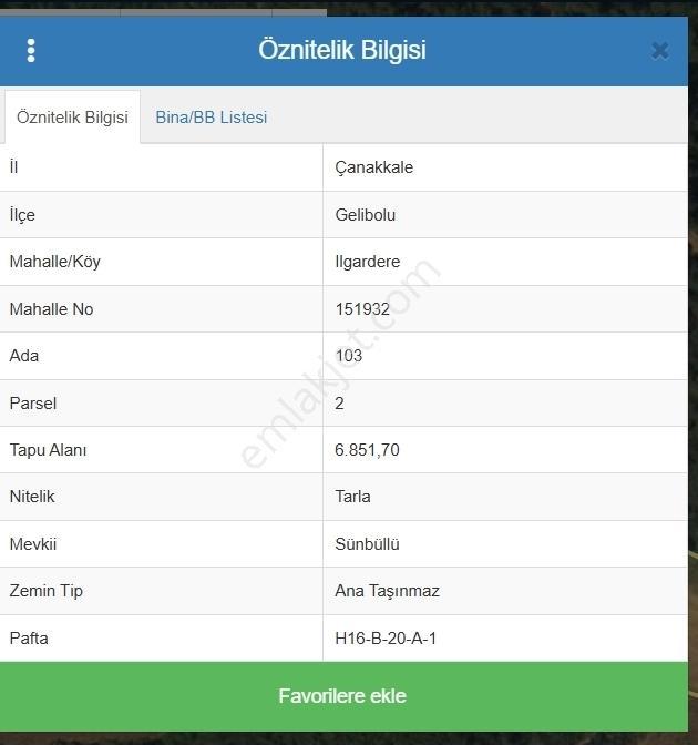 Çanakkale Ilgardere Yatırımlık Ve Verimli 6.851 M2 Satılık Tarla — fotoğraf 4