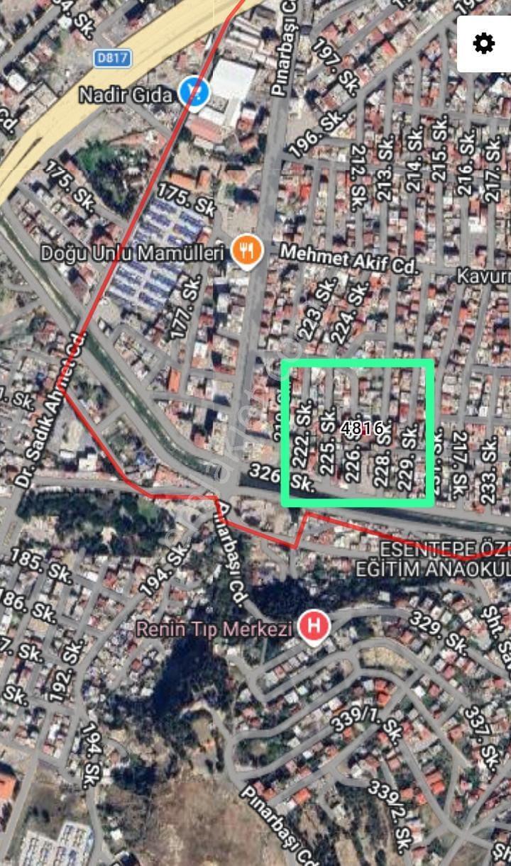 Pınarbaşı Mahallesi'Nde 119 M2 Satılık Arsa