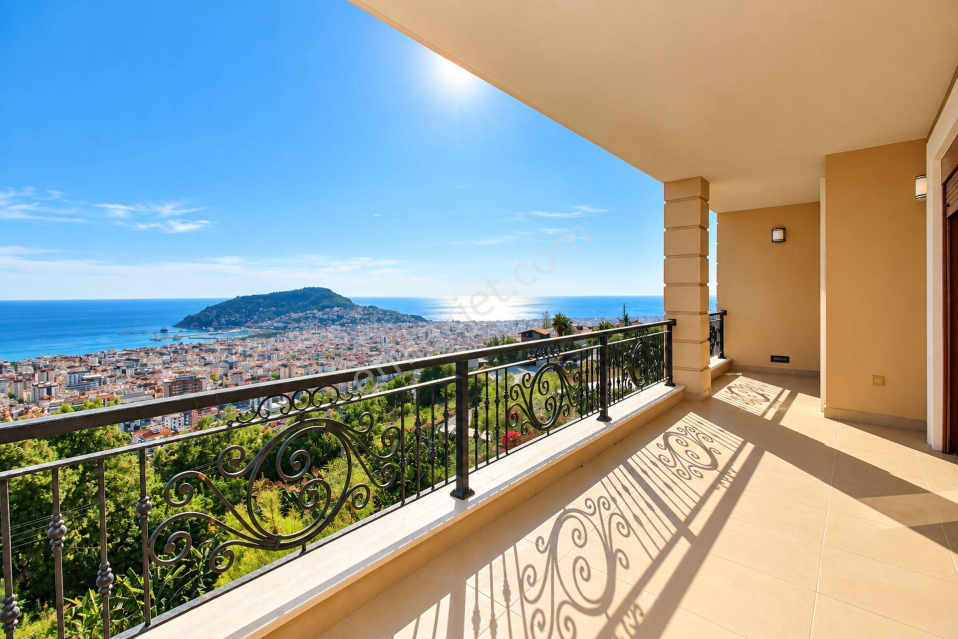 Alanya Bektaş'ta Ful Deniz Manzaralı Vatandaşlığa Uygun 3+1 Daire — fotoğraf 26