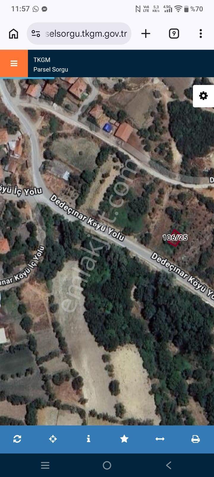Bigadiç Dedeçinarda 86 M Bahçe — fotoğraf 2