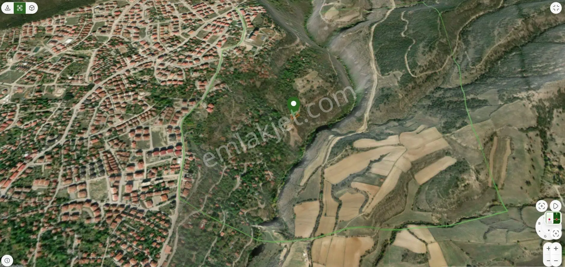 Safranbolu Tokatlı Köyü’Nde Doğa Manzaralı 734 M² Satılık Bahçe – Yatırım Fırsat...