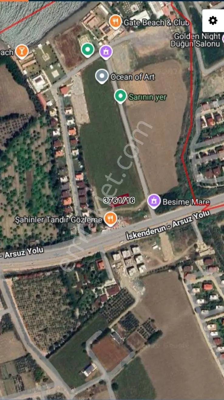 A Gayrimenkul'den Denize 300 M Mesafede Yatırımlık İmarlı Arsa — fotoğraf 3
