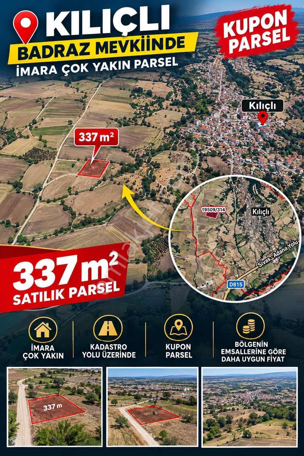 İmar'Dan Çok Uygun Fiyata Kılıçlı Badraz'In Kupon Parselleri