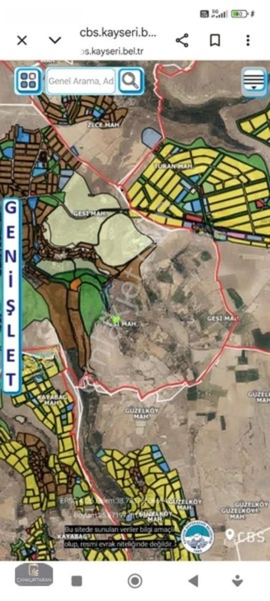 Gesi Güney'De Ev Yapılabilir Satılık Bahçe