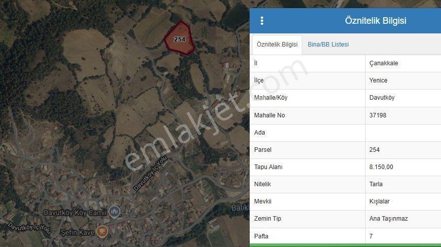 Yenice Davutköyde Kazdağları Doğasında Tarım Ve Yatırımlık Tarla — fotoğraf 6