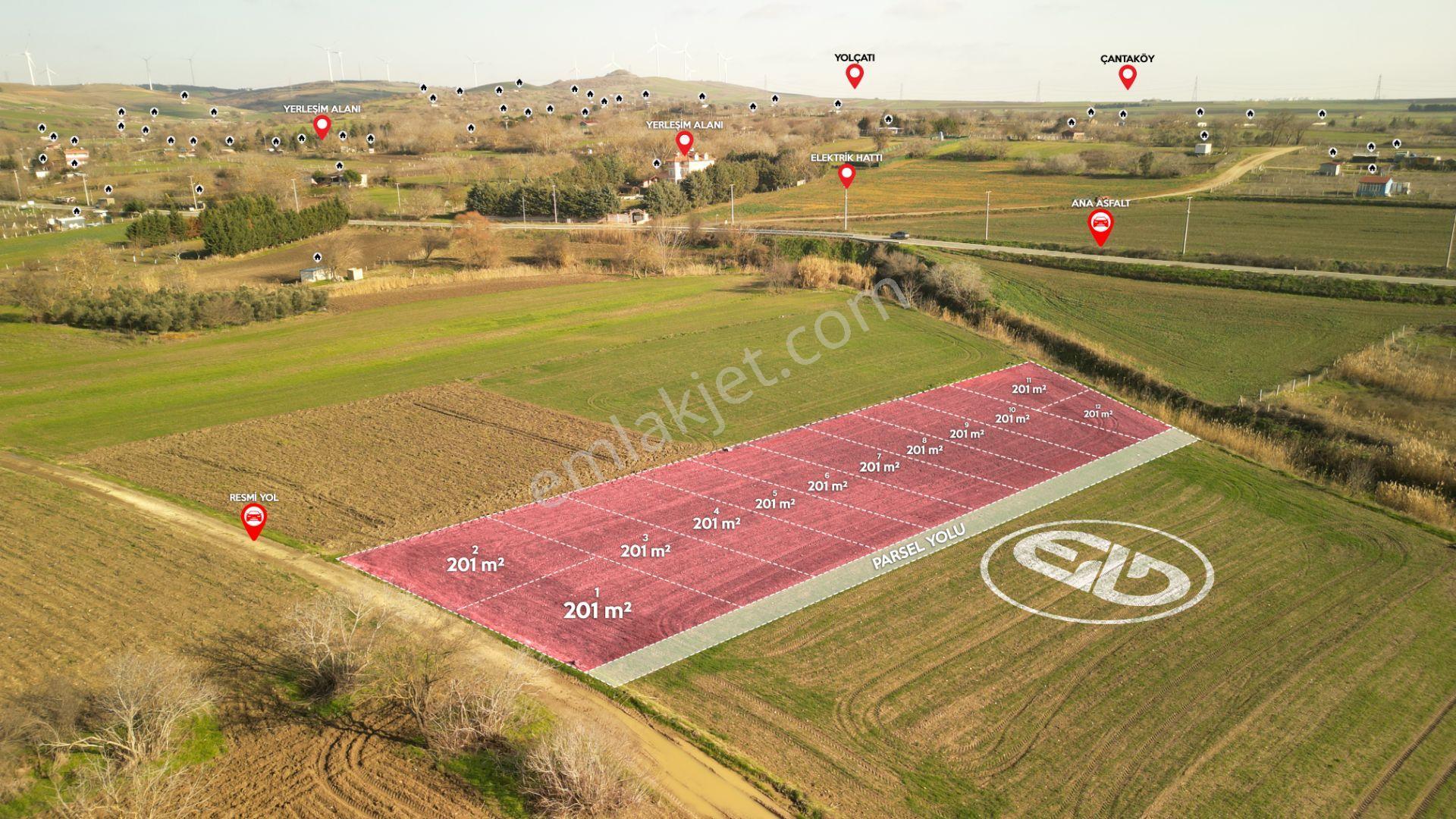 Silivri Değirmenköy'de Mahalleye Yürüme Mesafesinde 200 M² Tarla — fotoğraf 2