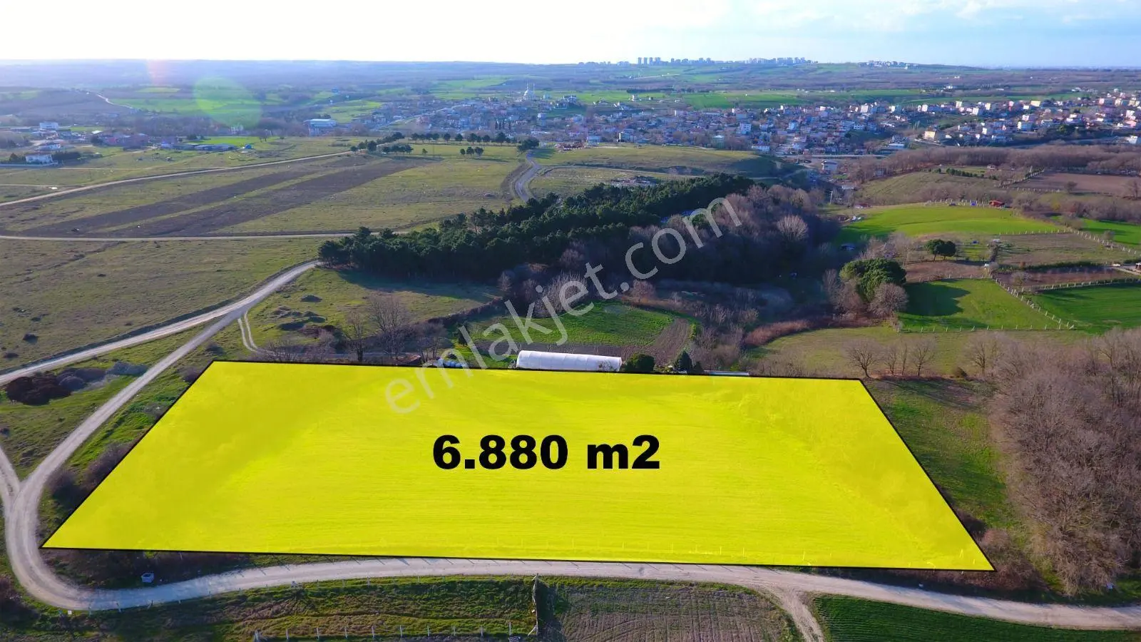 Ege Gayrimenkul'den Büyükçavuşlu'da 6880 M2 Tarla — fotoğraf 3