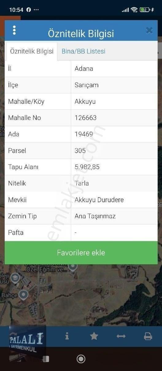 Adana Akkuyuda Tarla Hisseli 40 M2 İmar Pılanı İçinde — fotoğraf 2