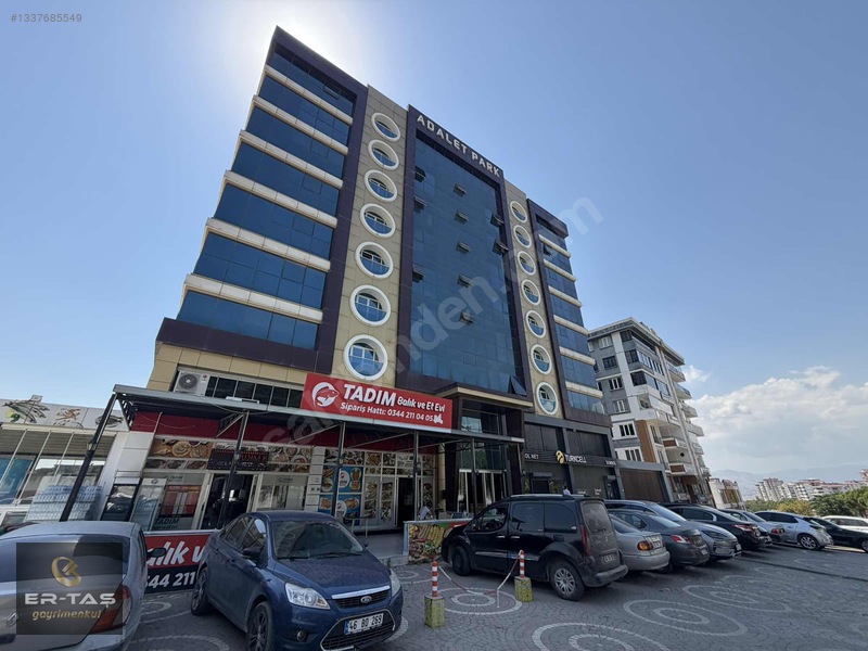 Er-Taş 'Tan Adalet Park'Ta Geniş 2+0 Kiralık Ofıs