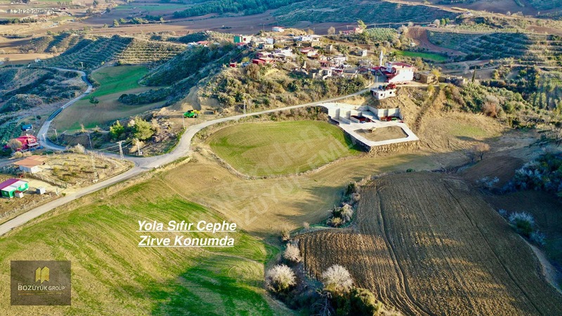 Yola Sıfır 4.320 M2 Köye Yakın Zirve Konumda Havadar Tarla — fotoğraf 3