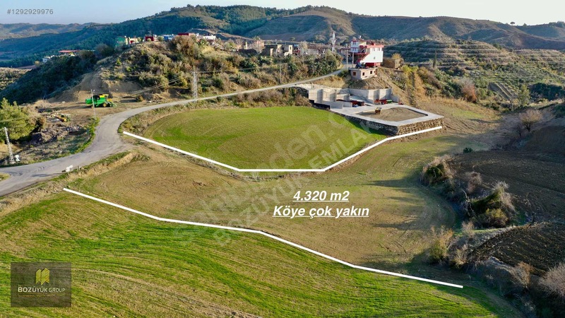 Yola Sıfır 4.320 M2 Köye Yakın Zirve Konumda Havadar Tarla — fotoğraf 5