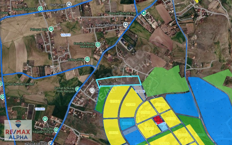 Ankara Gölbaşı Gerder Tokı Ye Sınır Yatırıma Uygun Hısselı Tarla