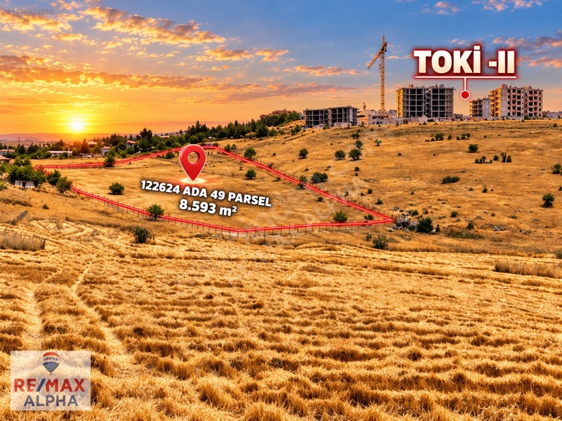 Ankara Gölbaşı Gerder Tokı Ye Sınır Yatırıma Uygun Hısselı Tarla — fotoğraf 4