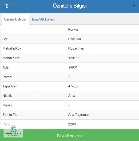 Selçuklu İsmail Kaya Caddesine 1 Parsel 474 M2 Müstakil Arsa — fotoğraf 9