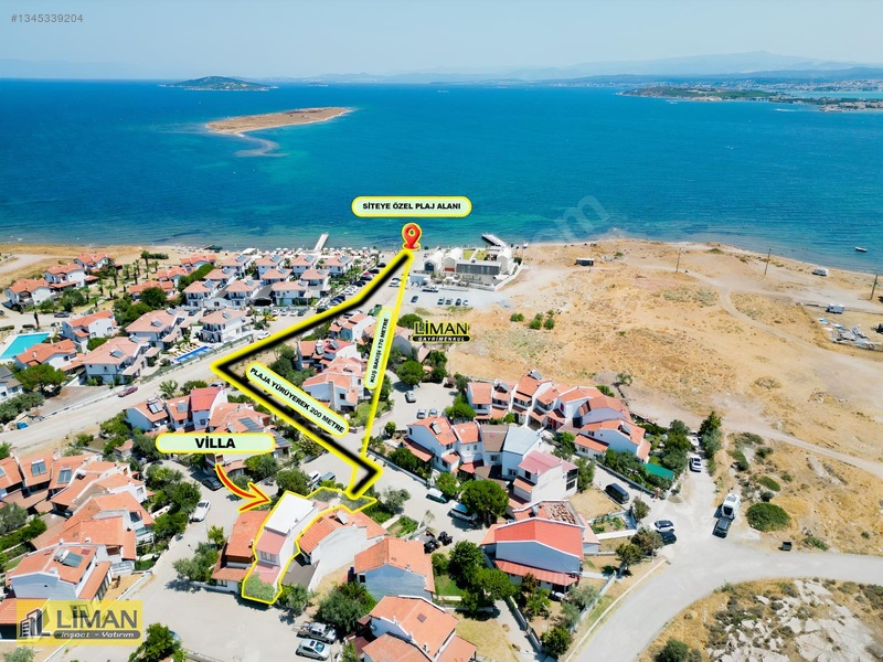 Cundanın Kalbinde Full Deniz Manzaralı Özel Plajlı 4+1 Triplex! — fotoğraf 3