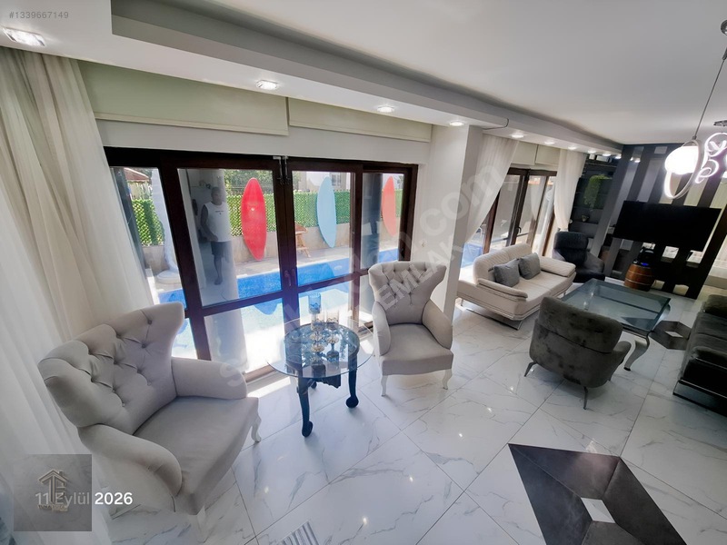 Denize 10 Adım, Özel Havuzlu, 5+1 Tripleks Villa — fotoğraf 27