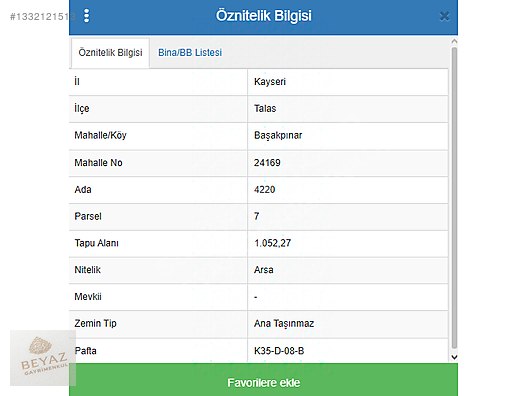 Beyaz Gayrimenkul Mimarsinan Osb Dibi Sanayi Parseli — fotoğraf 7