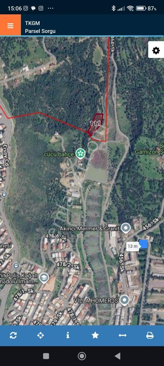 İzmir Bornova Eğridere Mevkii Satılık 3200 M2 Zeytinlik — fotoğraf 6