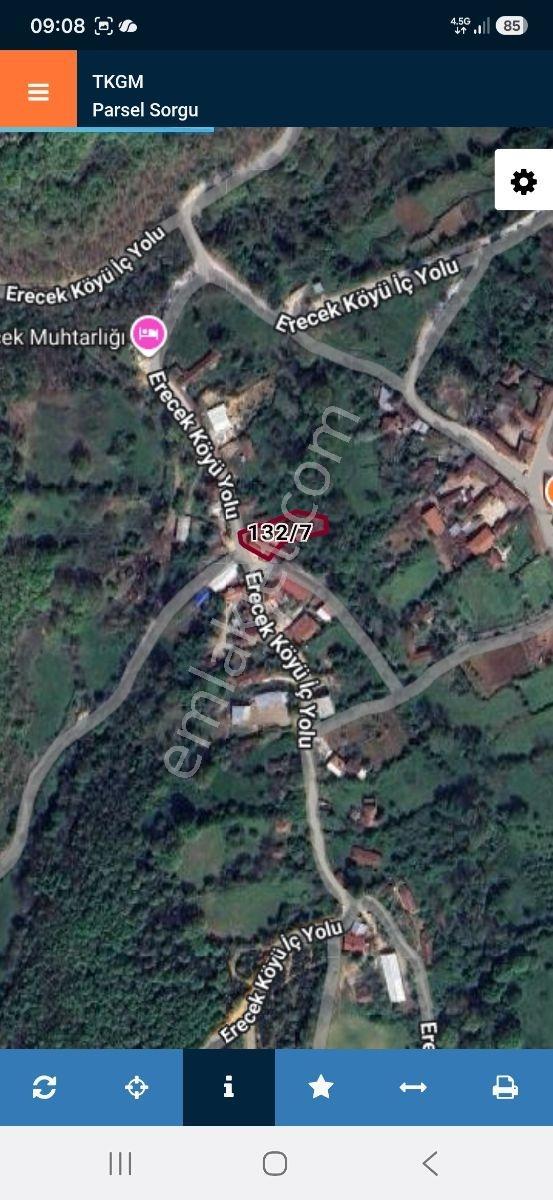 Manyas/erecek Köyü Merkezinde 703m² Prefabrik Evli Satılık Arsa — fotoğraf 9