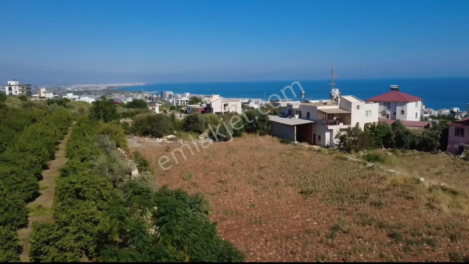 Erdemli Tırtar Satılık Villa İmarlı 2 Dönüm Deniz Manzaralı Arsa — fotoğraf 11