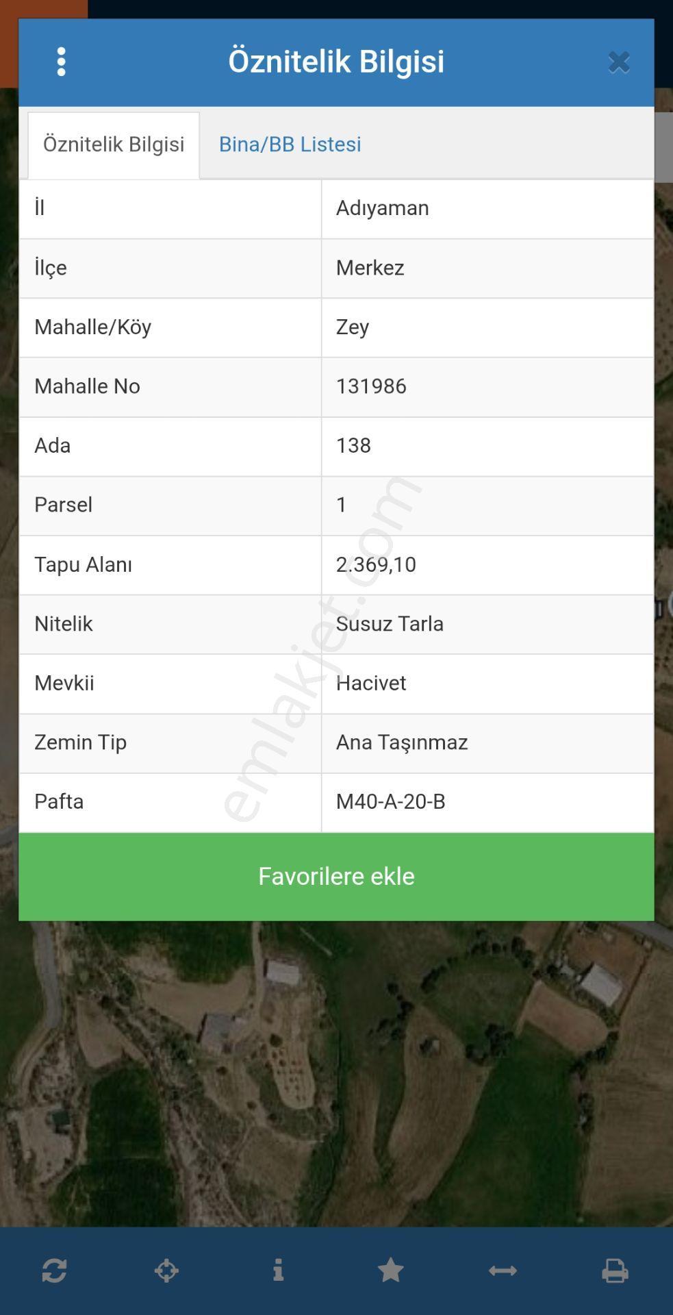 Adıyaman Zey'de Satılık 2369m² Geniş Tarla — fotoğraf 3