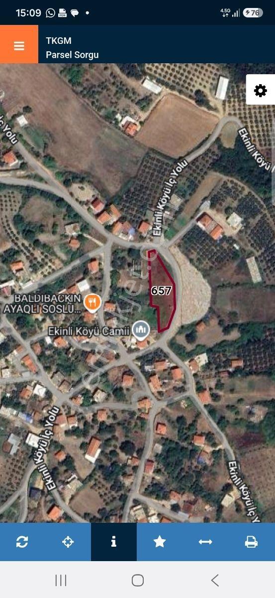 Bursa Karacabey Ekinli Köyünde 2,5 Kat İmarlı Satılık Arsa — fotoğraf 6