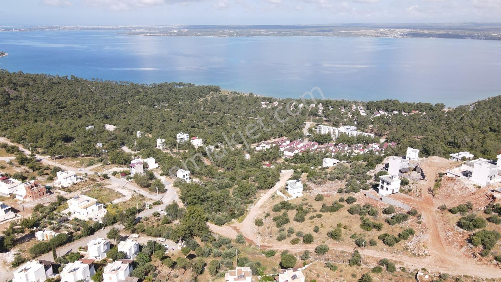 Didim Akbükte Full Deniz Manzaralı Satılık Arsa — fotoğraf 2
