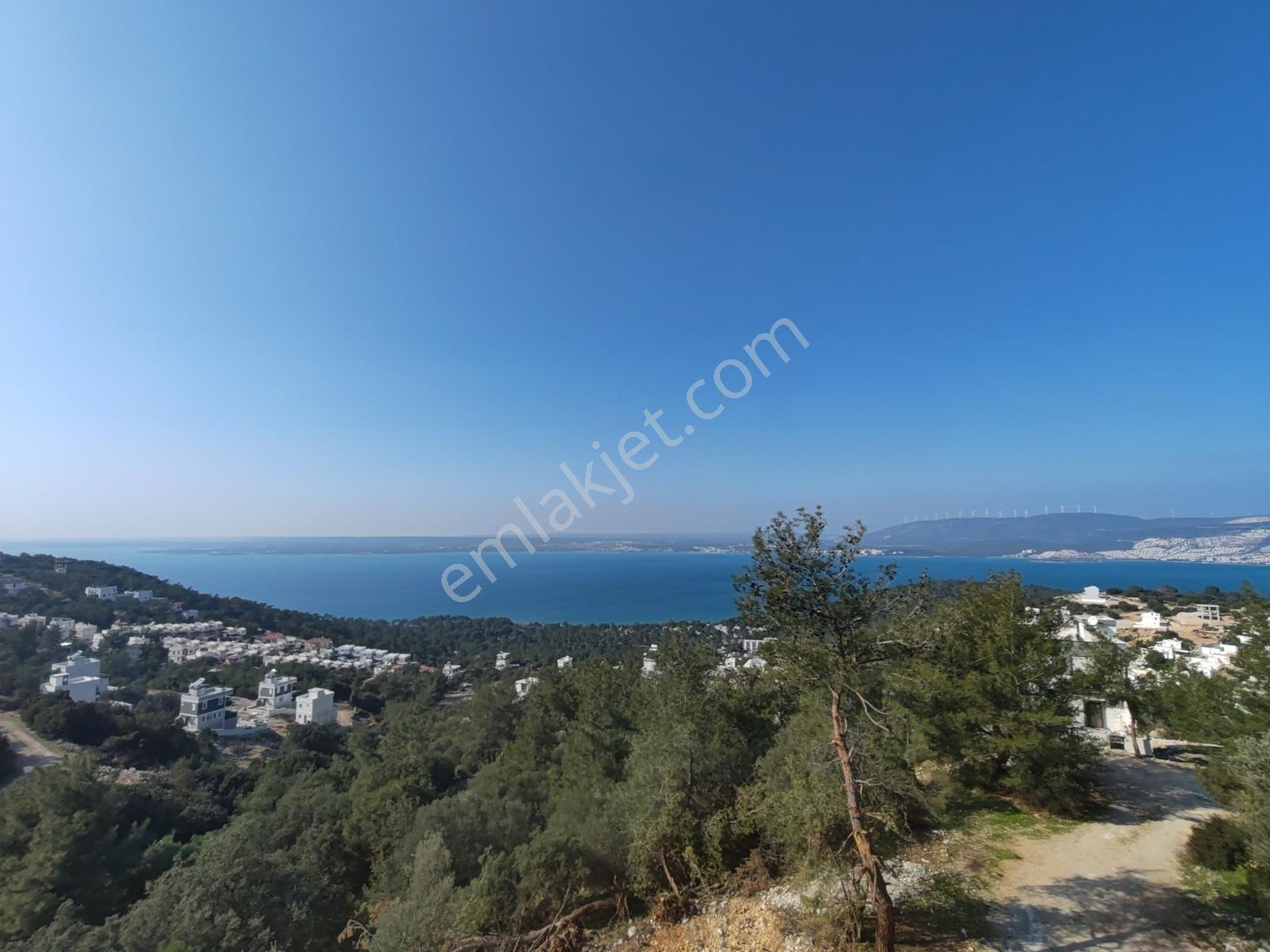 Didim Akbükte Full Deniz Manzaralı Satılık Arsa — fotoğraf 5