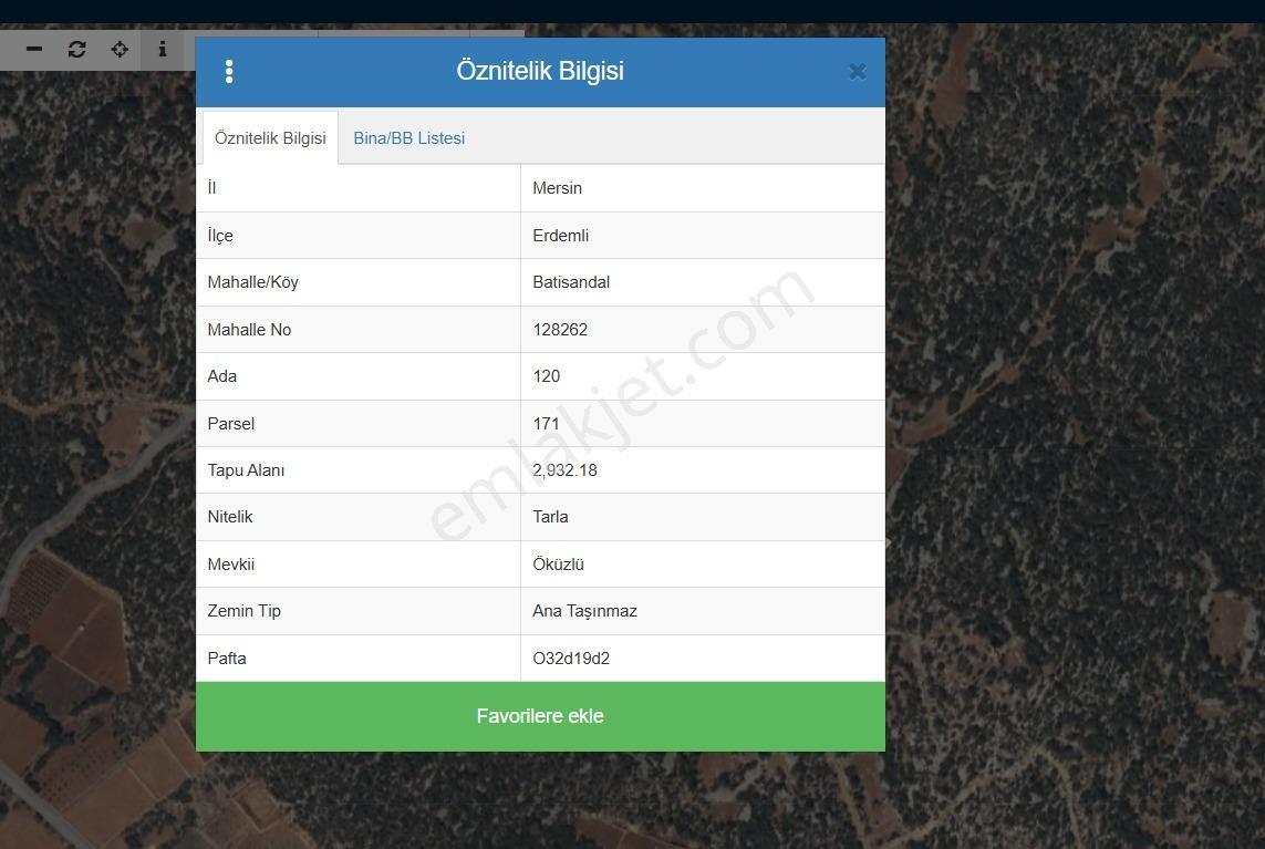 Batısandal 2930 M2 Deniz Manzaralı Arsa Denize 8km Mesafede — fotoğraf 2