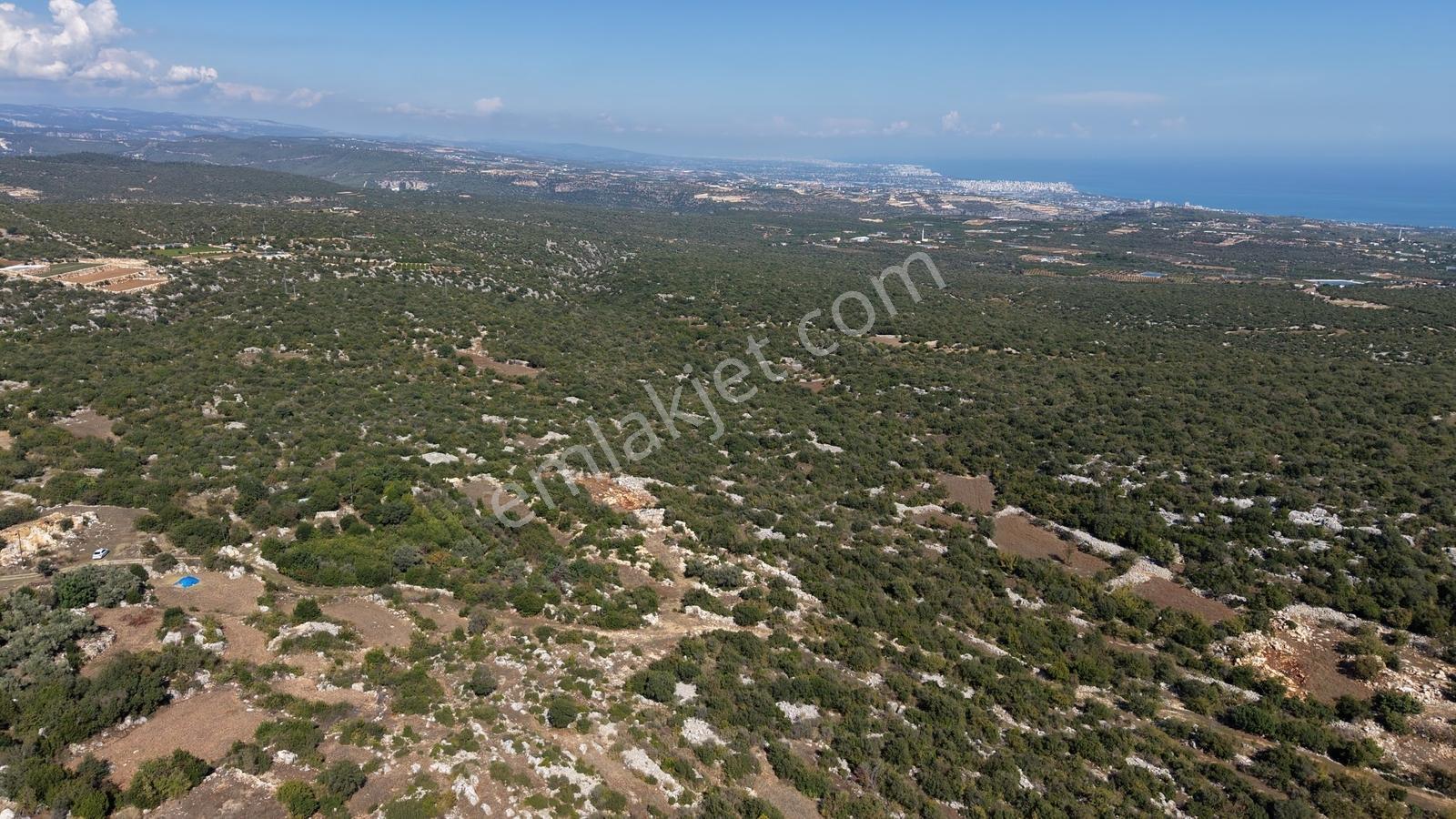 Batısandal 2930 M2 Deniz Manzaralı Arsa Denize 8km Mesafede — fotoğraf 9