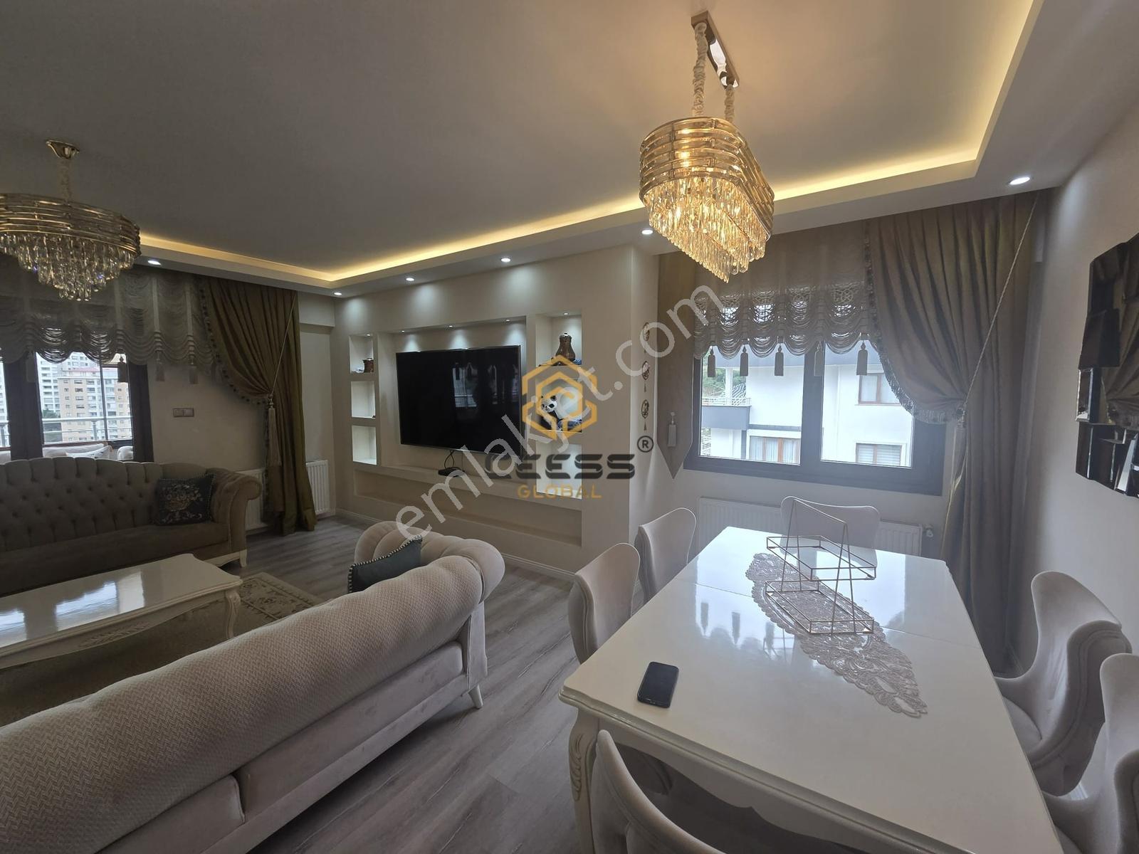 Trabzon Çukurçayır 1001 Pırlanta Vadi Sitesinde Dubleks Daire — fotoğraf 8