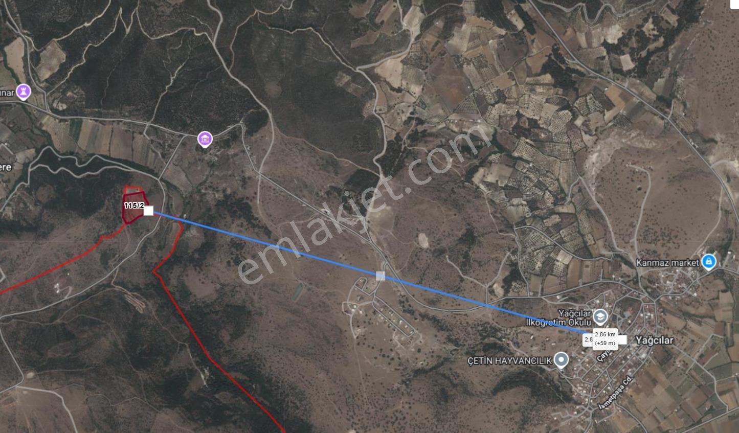 Manisa Yunusemre Satılık Tarla Şamar Mahallesinde 19.837 M^2 — fotoğraf 3