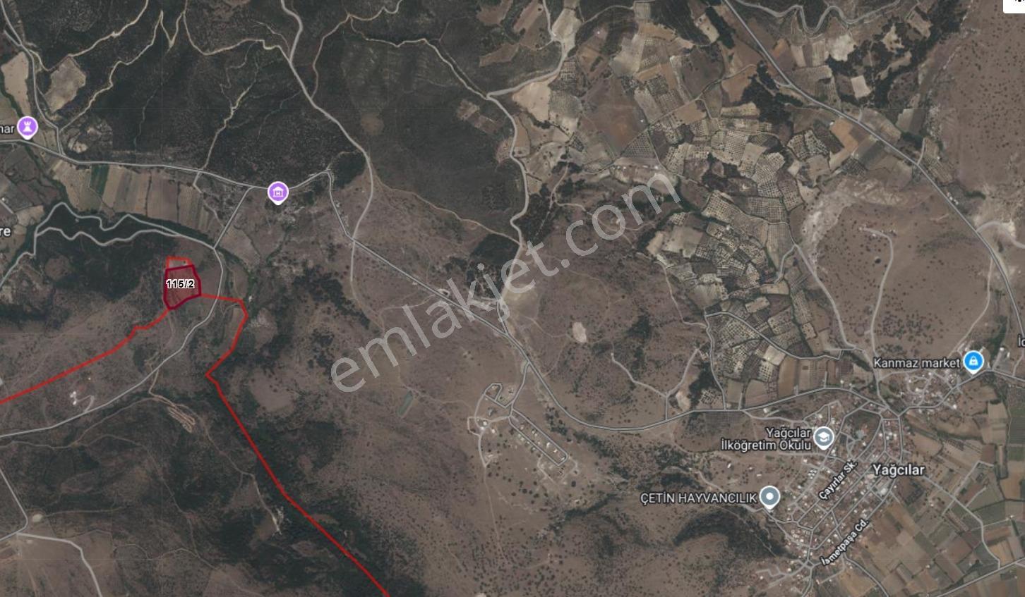 Manisa Yunusemre Satılık Tarla Şamar Mahallesinde 19.837 M^2 — fotoğraf 4